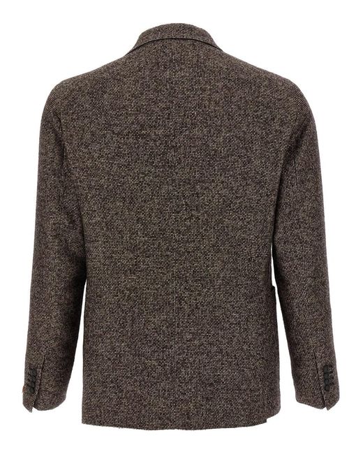 Tagliatore Brown Exclusive Garment Line Blazer for men