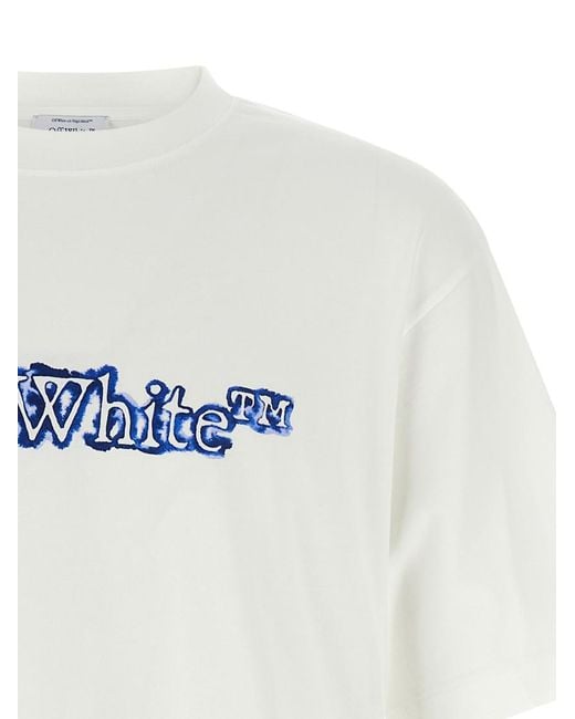 Off-White c/o Virgil Abloh White Cloudy Arrow Skate T-Shirt for men