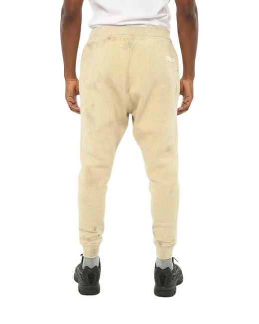 DSquared² Natural Solid Tapered Joggers for men