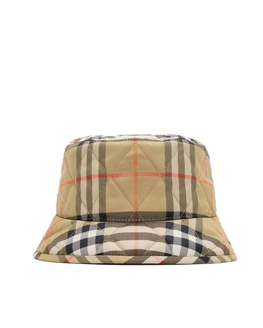 Burberry Natural Check Bucket Hat
