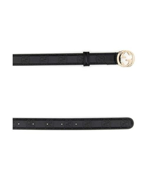 Gucci White Belt