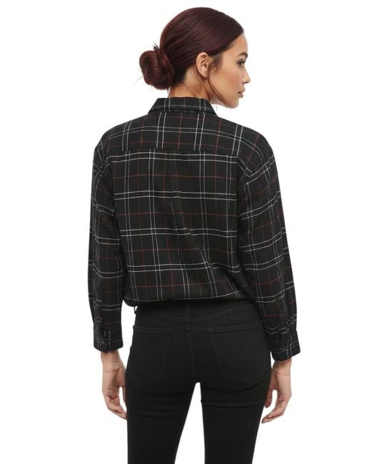 Woolrich Black Regular Checks Shirt