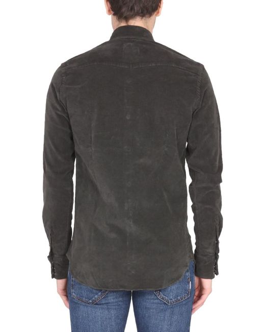 PT Torino Black Solid Shirt for men