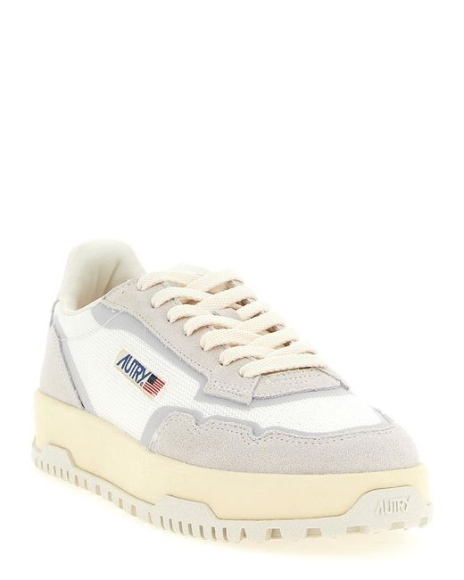 Autry Natural Solid Sneakers for men