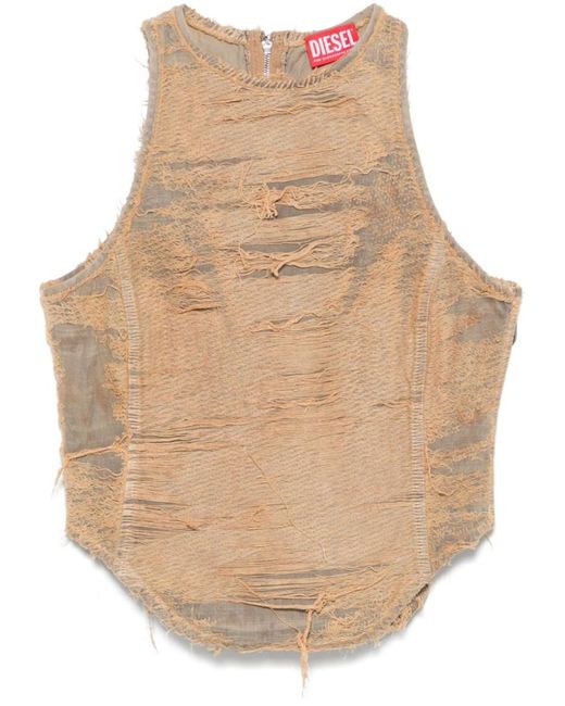 DIESEL Natural Astro Tank Top
