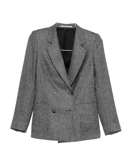 Tagliatore Black Virgin Wool Jacket