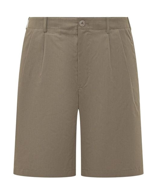 Our Legacy Gray Solid Shorts for men