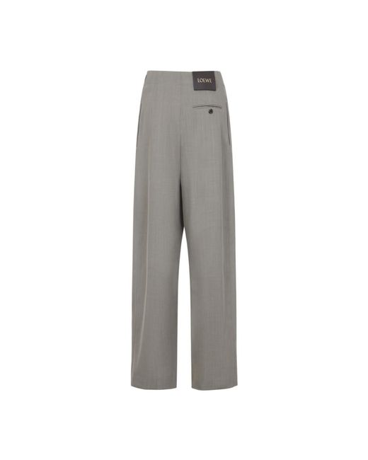 Loewe Gray Relaxed Elasticated Pants