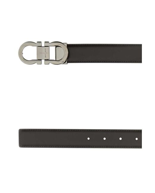 Ferragamo Black Belt for men