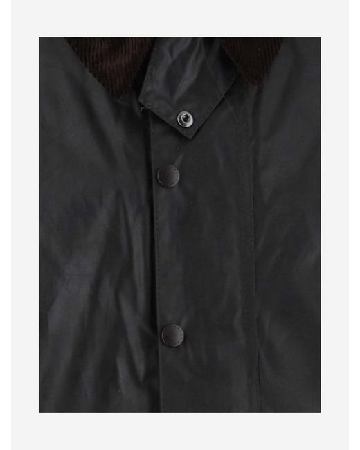 Barbour Black Embroidered Logo Jacket for men