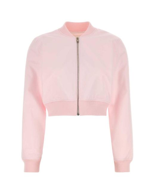 Givenchy Pink Cotton Bomber Jacket