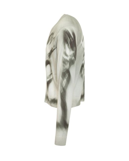 Versace Metallic Slim Cardigans for men