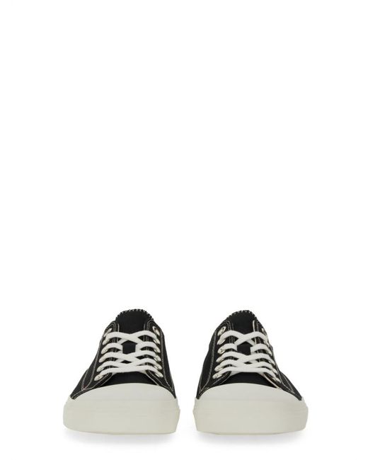 Moschino Black Low-Top Sneakers With Contrasting Accents for men
