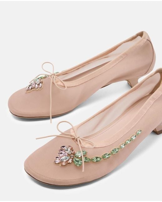 Simone Rocha Pink Slip On Heels
