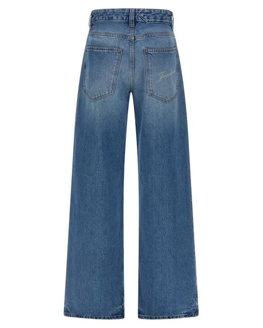 Jacquemus Blue Le De-Nmes Large Jeans