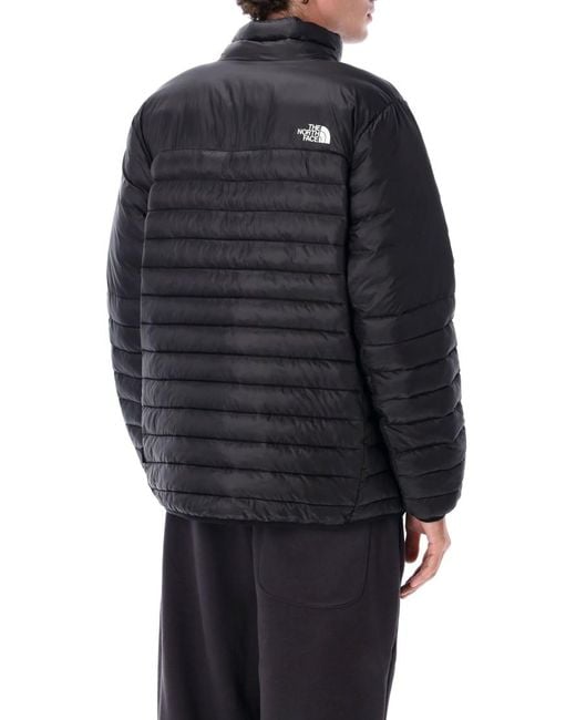 The North Face Blue Logo Puffer Jacket for men