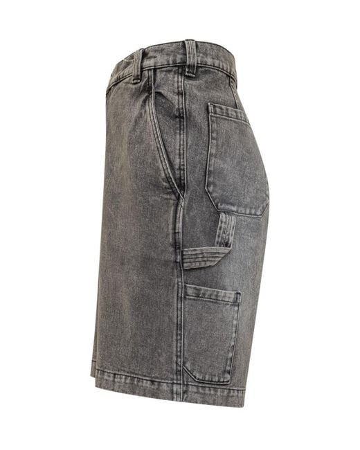 A_COLD_WALL* Gray Solid Shorts for men