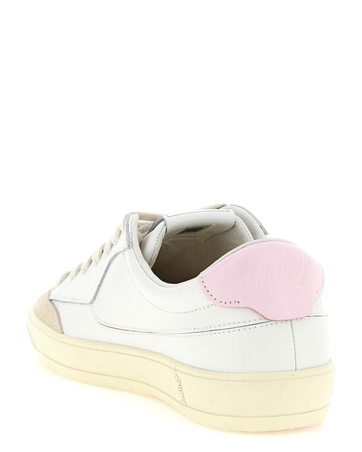 Autry White Lace Up Sneakers