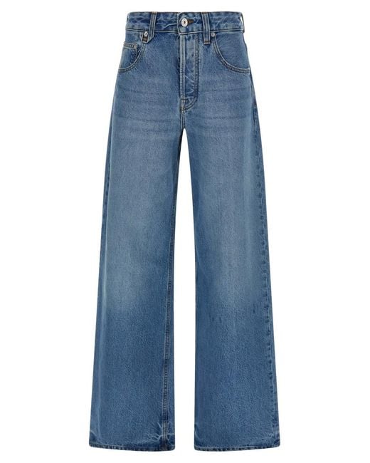 Jacquemus Blue Le De-Nmes Large Jeans