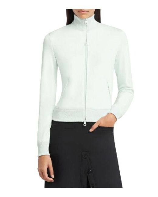 Courreges White Mock Collar Jacket