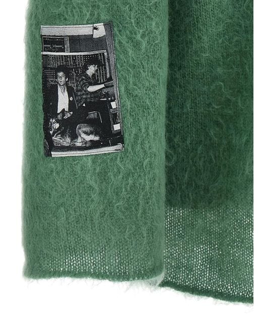 Undercover Green Emerald Wool Sweater for men