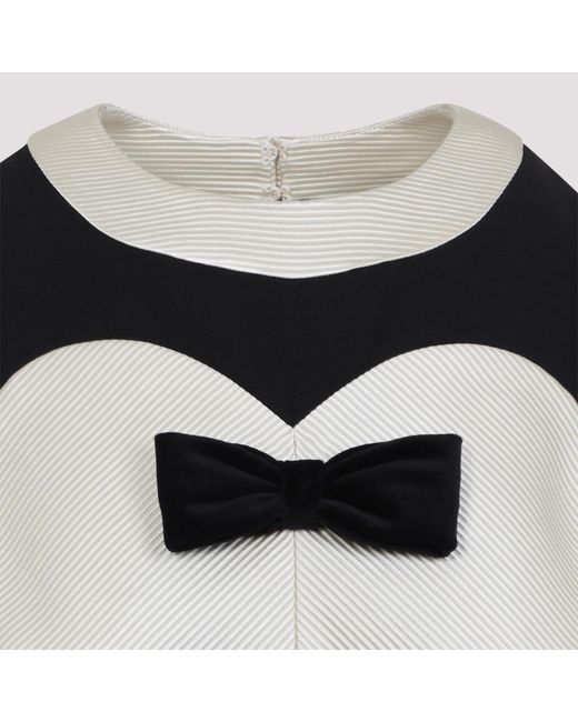 Valentino Garavani Black Crepe Couture Short Dress