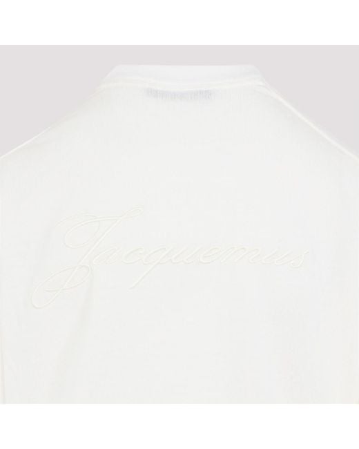 Jacquemus White Off- Wool Sweater