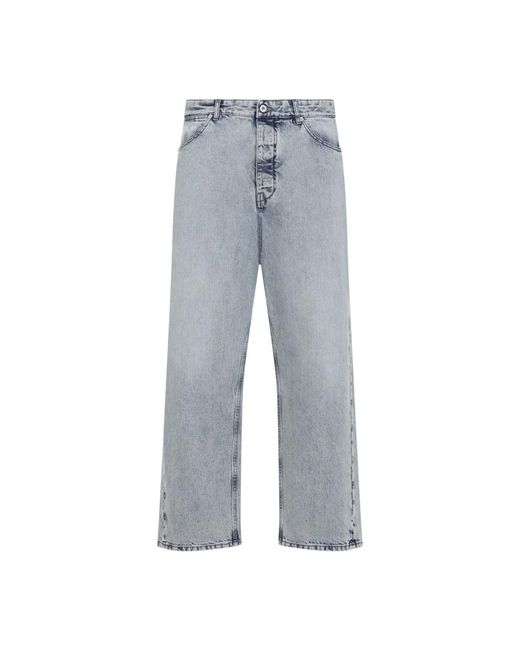 Jil Sander Gray Light Straight Jeans for men