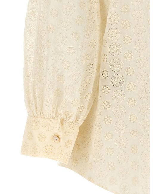 Valentino Garavani Natural Sangallo Shirt