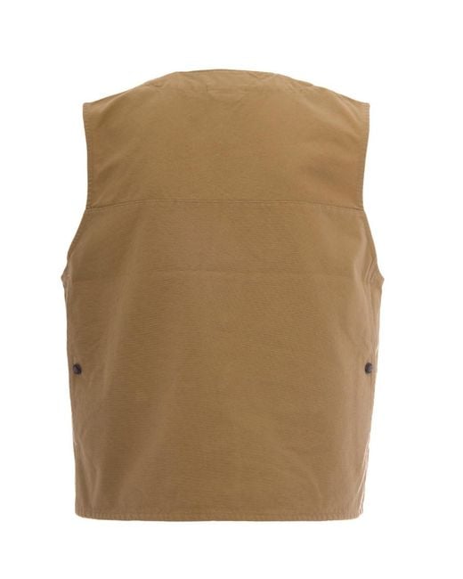 Filson Natural Solid V-Neck Jacket for men