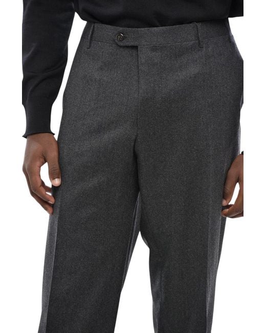 Corneliani Black Regular Pants for men