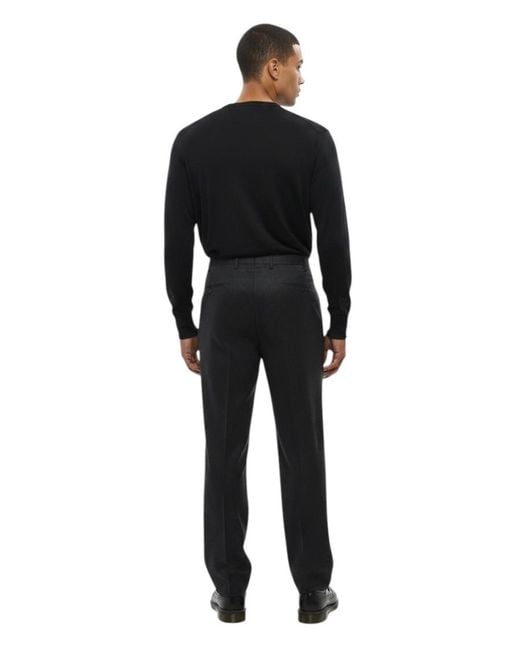 Corneliani Black Tailored Pants for men