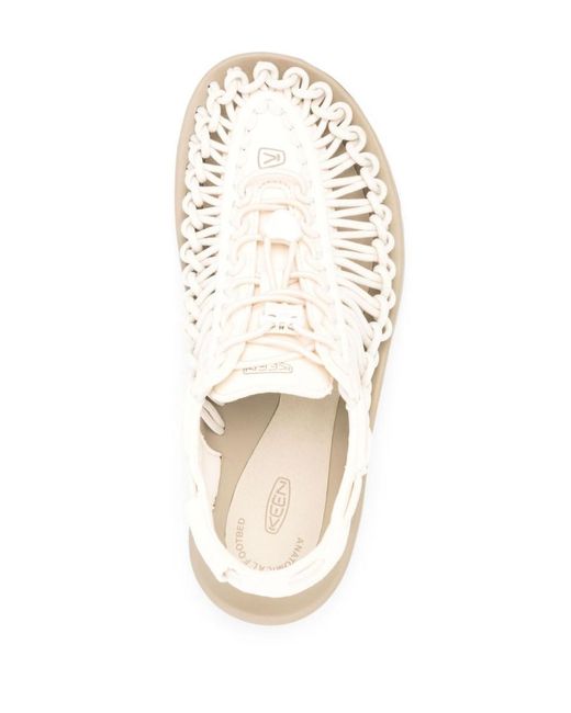 Keen White Round Toe Sandals