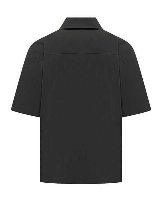 DIESEL Black Regular Solid Shirt for men