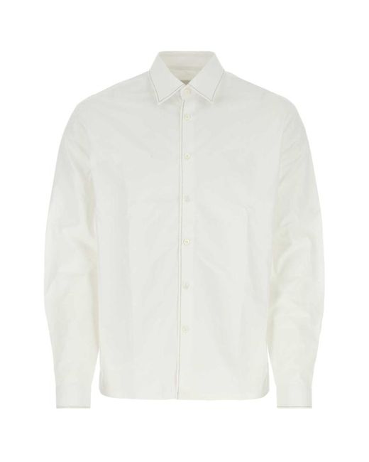 Prada White Camicia for men