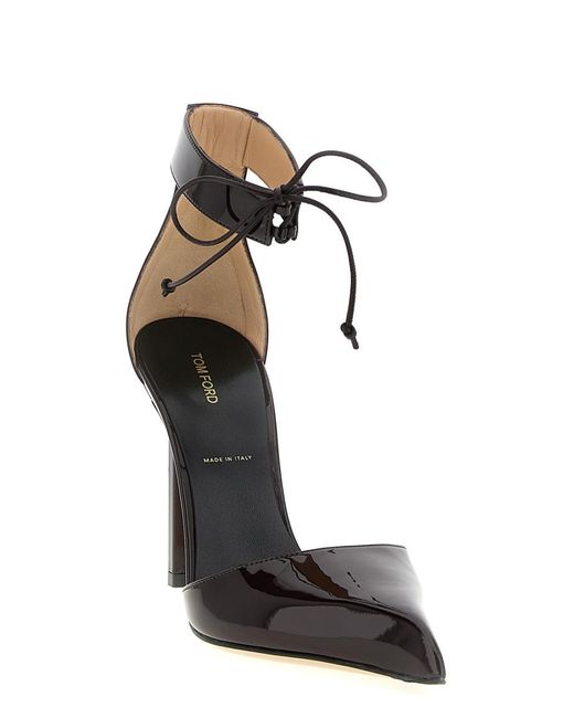 Tom Ford Black Leather Heels