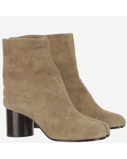 Maison Margiela Brown Suede Boots
