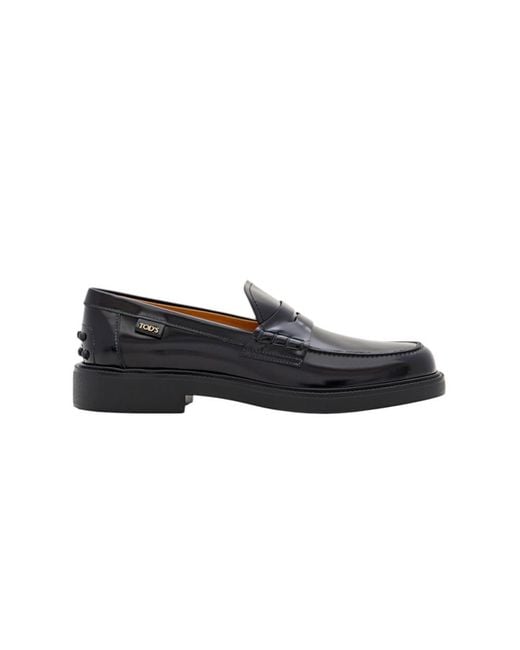 Tod's White Leather Loafer