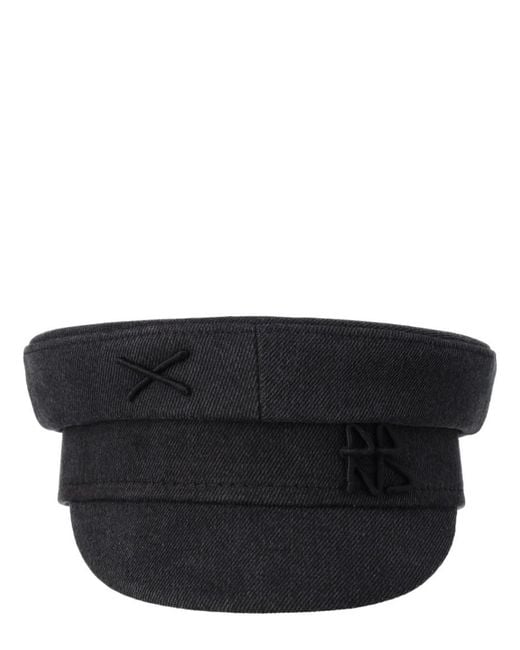 Ruslan Baginskiy Black Solid Logo Bakerboy Hat