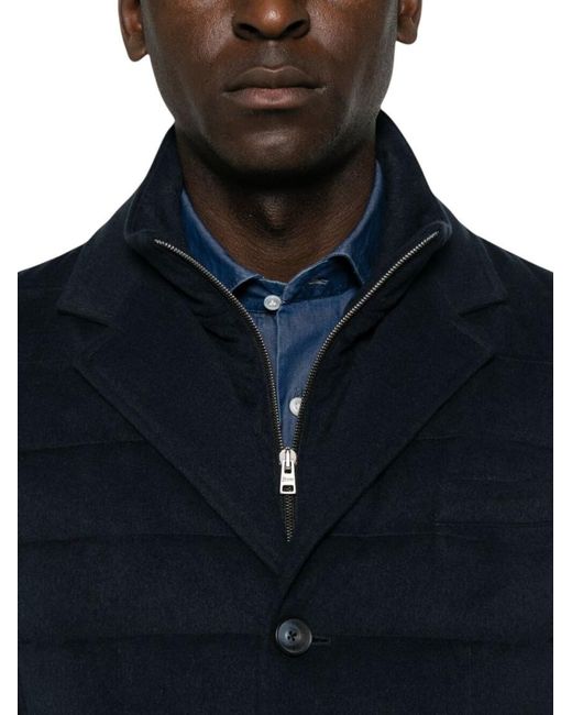 Herno Blue Regular Jacket for men