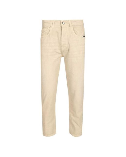 AMISH Natural Solid Casual Pants for men