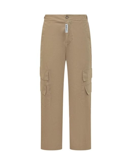 Gcds Natural Straight Cargo Pants for men