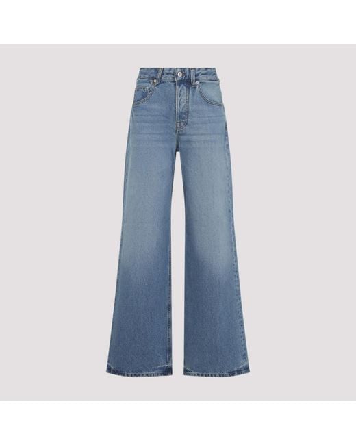 Jacquemus Blue Wide-Leg Jeans