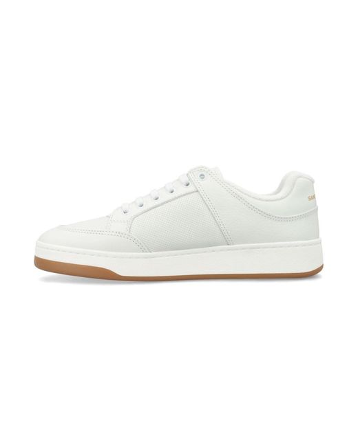 Saint Laurent White Sl 61 Sneakers for men