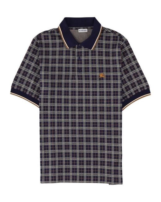 Burberry Black Regular Polo for men