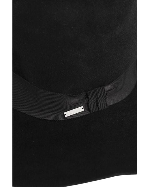 DSquared² Black Solid Summer Hat for men