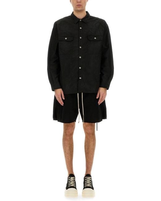 Rick Owens Black Drkshdw Short for men