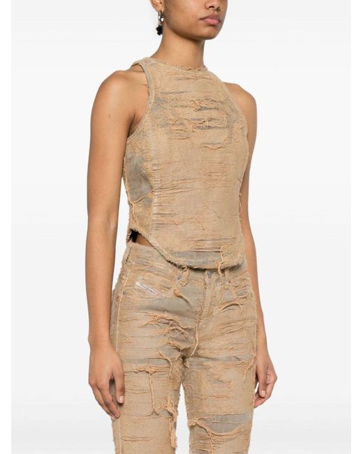 DIESEL Natural Astro Tank Top