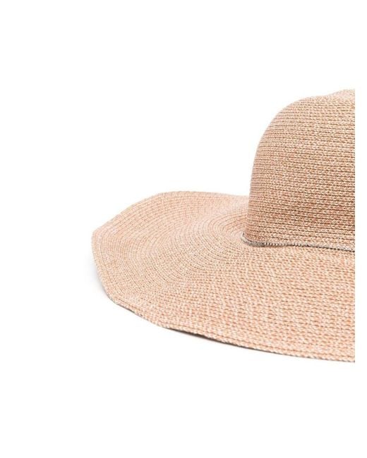 Maison Michel Natural Blanche Iconic Raffia Hat