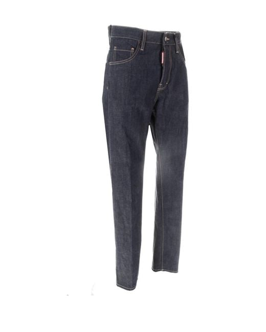 DSquared² Blue Regular Jeans for men